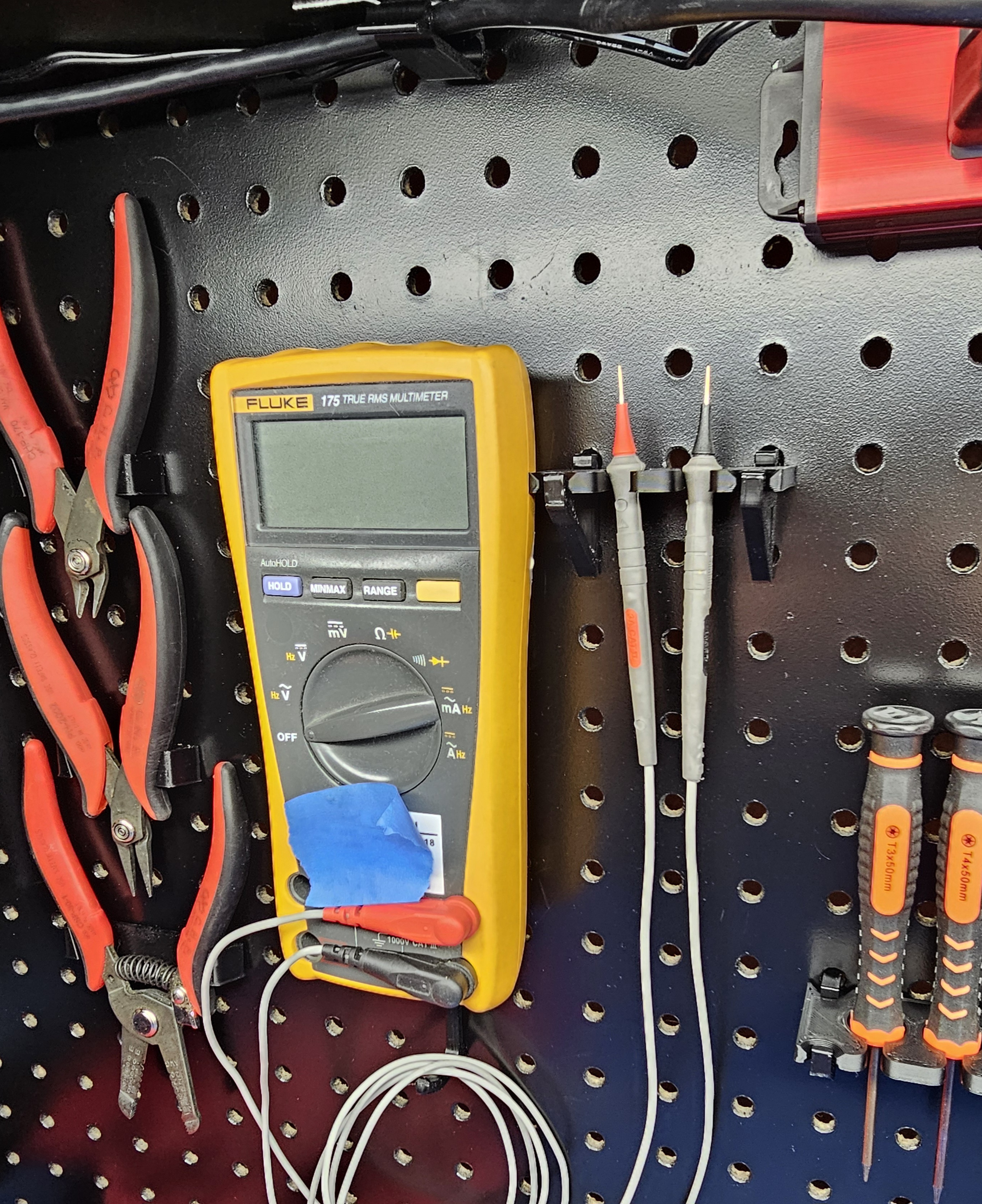 Fluke Multimeter lead/probe hanger