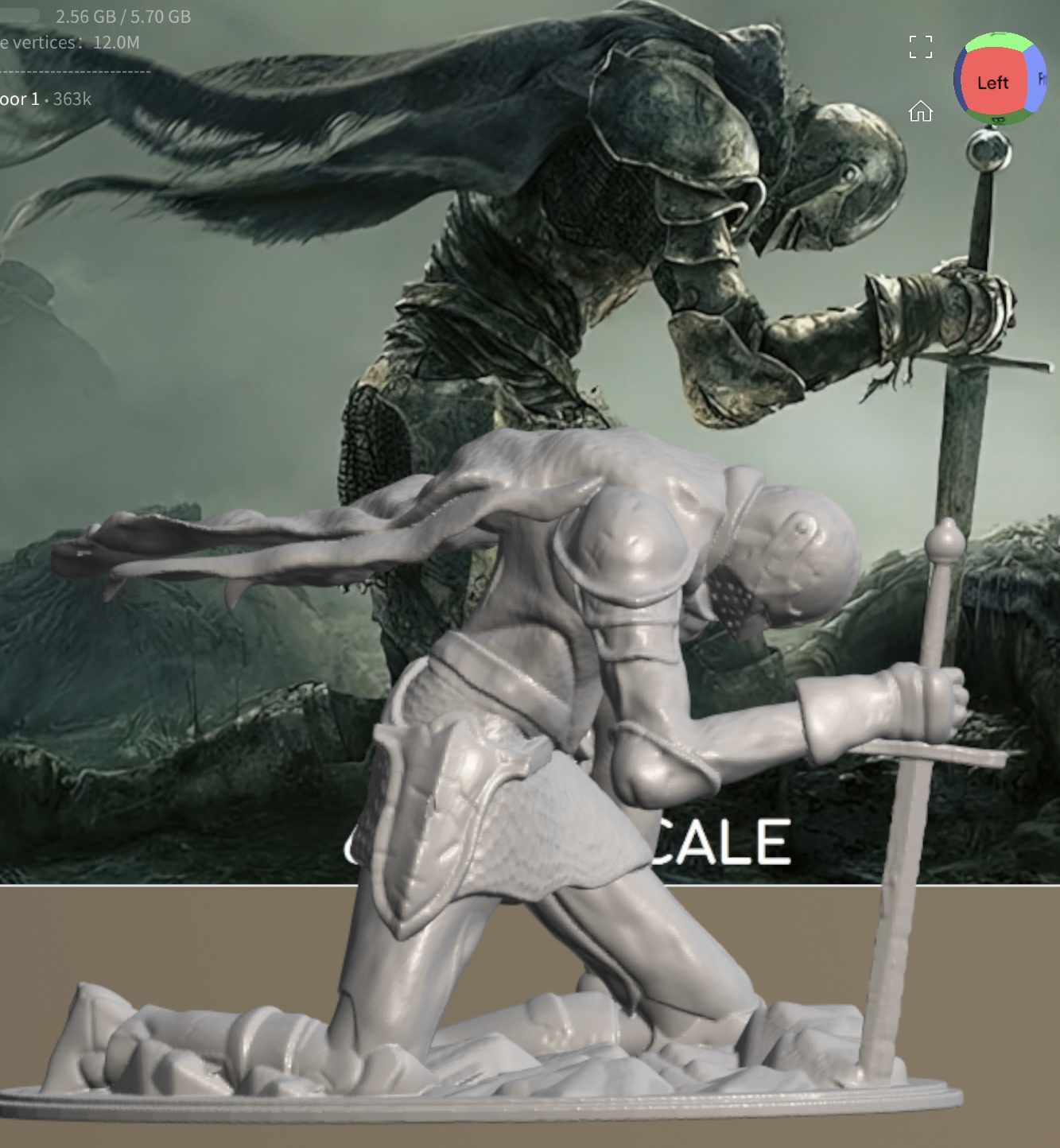 Vyke Elden Ring Statue