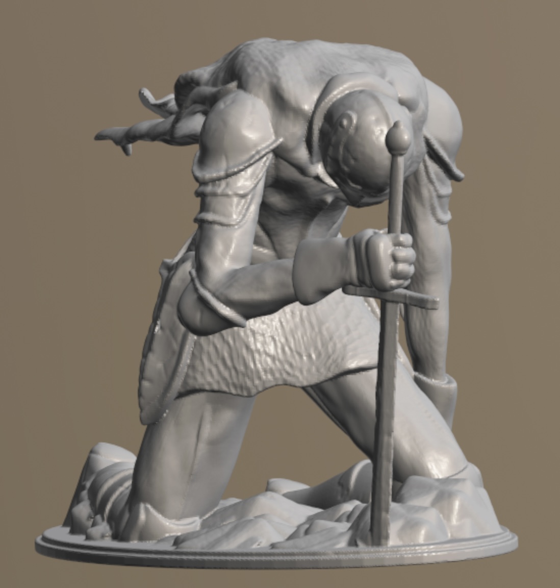 Vyke Elden Ring Statue — miniatura 3