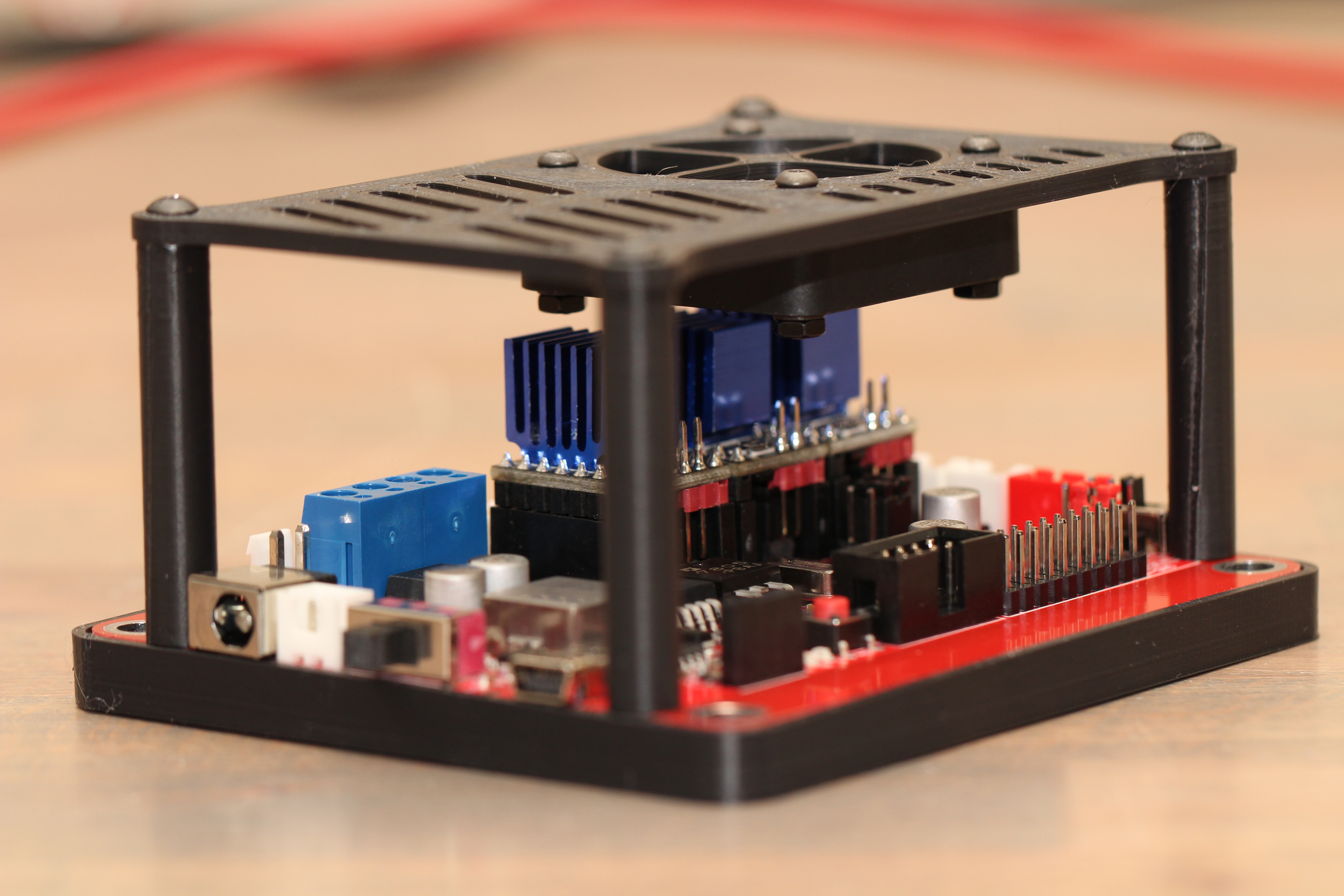 Miniatura 9 do modelo 3D Doesbot GRBL CNC Controller Mount (Genmitsu 3018-PRO)