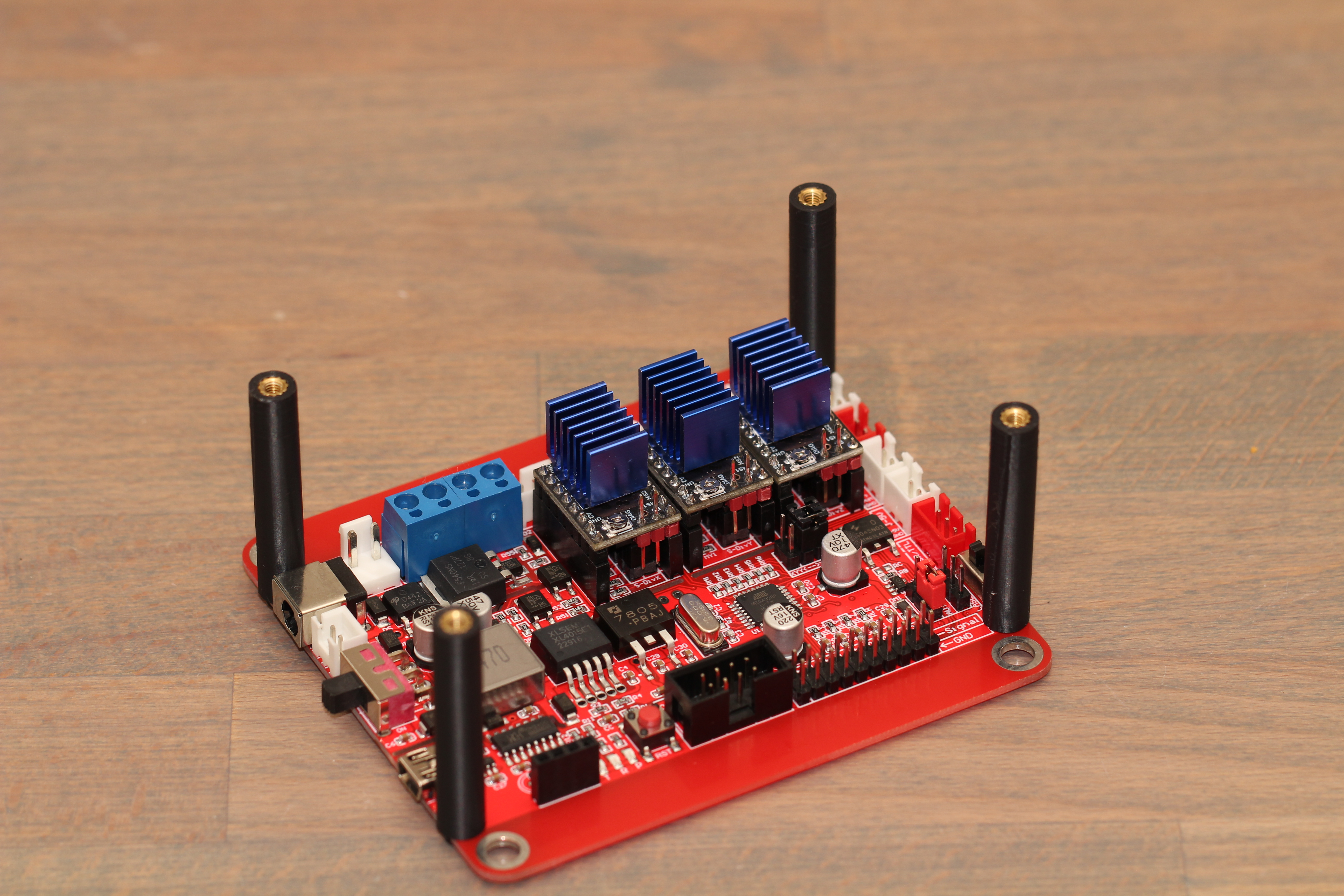 Miniatura 4 do modelo 3D Doesbot GRBL CNC Controller Mount (Genmitsu 3018-PRO)