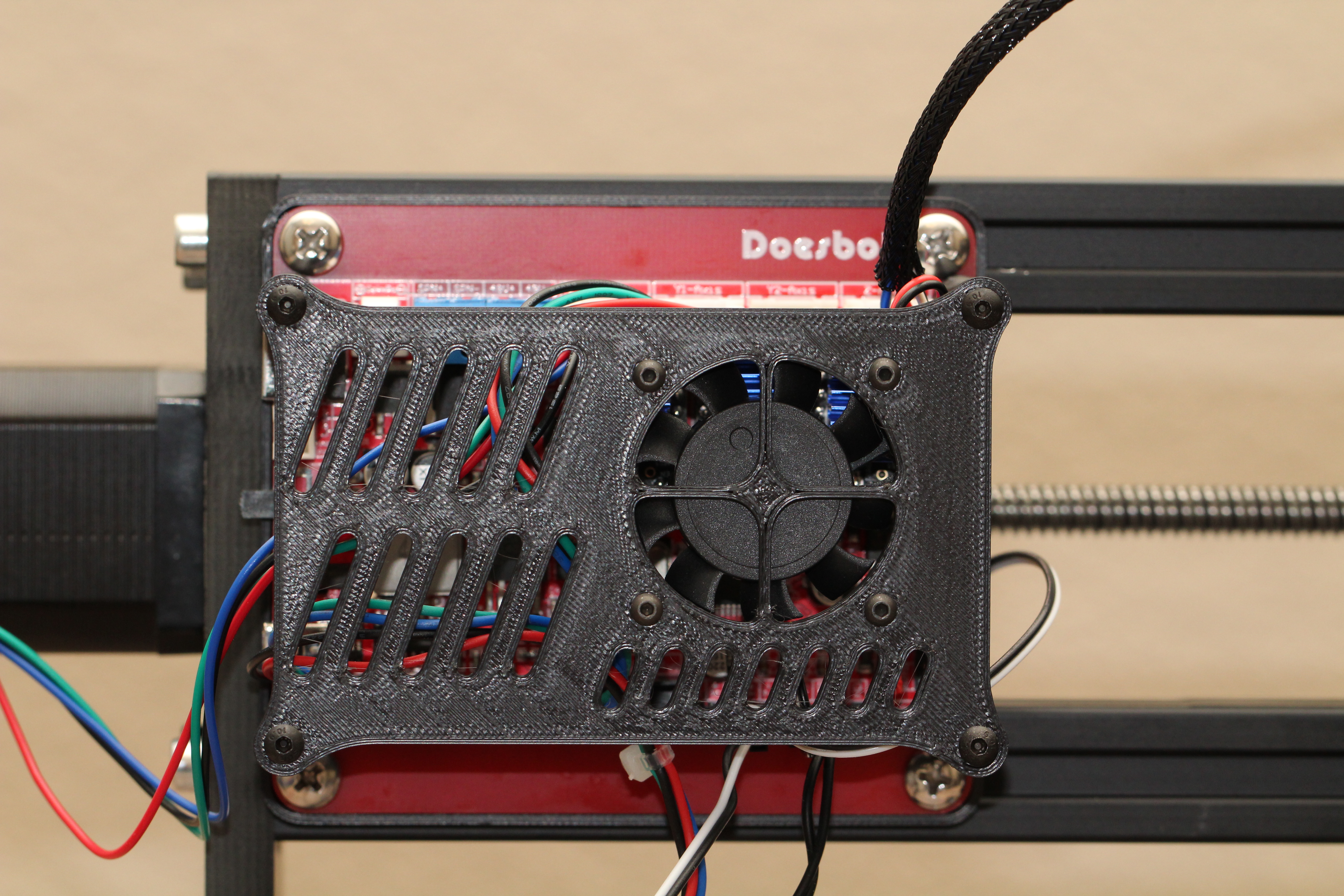 Miniatura 12 do modelo 3D Doesbot GRBL CNC Controller Mount (Genmitsu 3018-PRO)