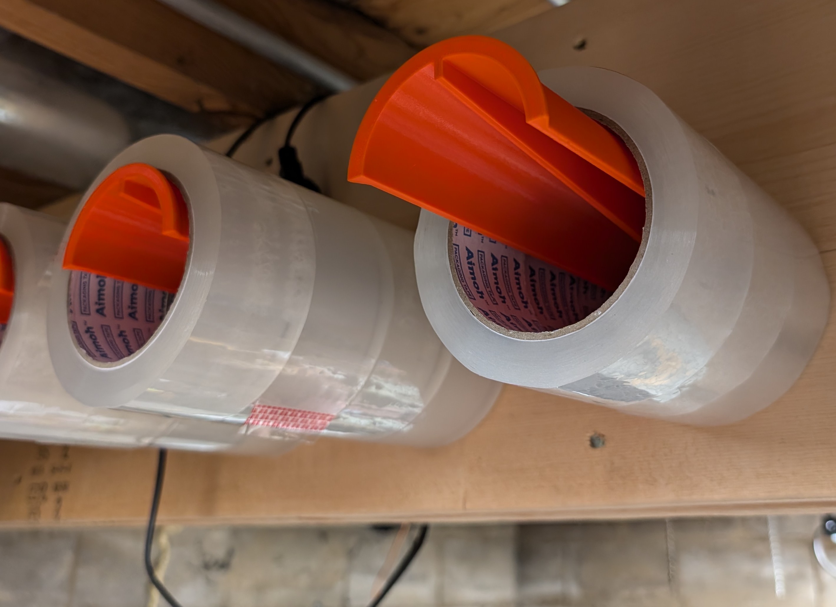 4 Roll Tape Holder for Packaging and Utility Tape