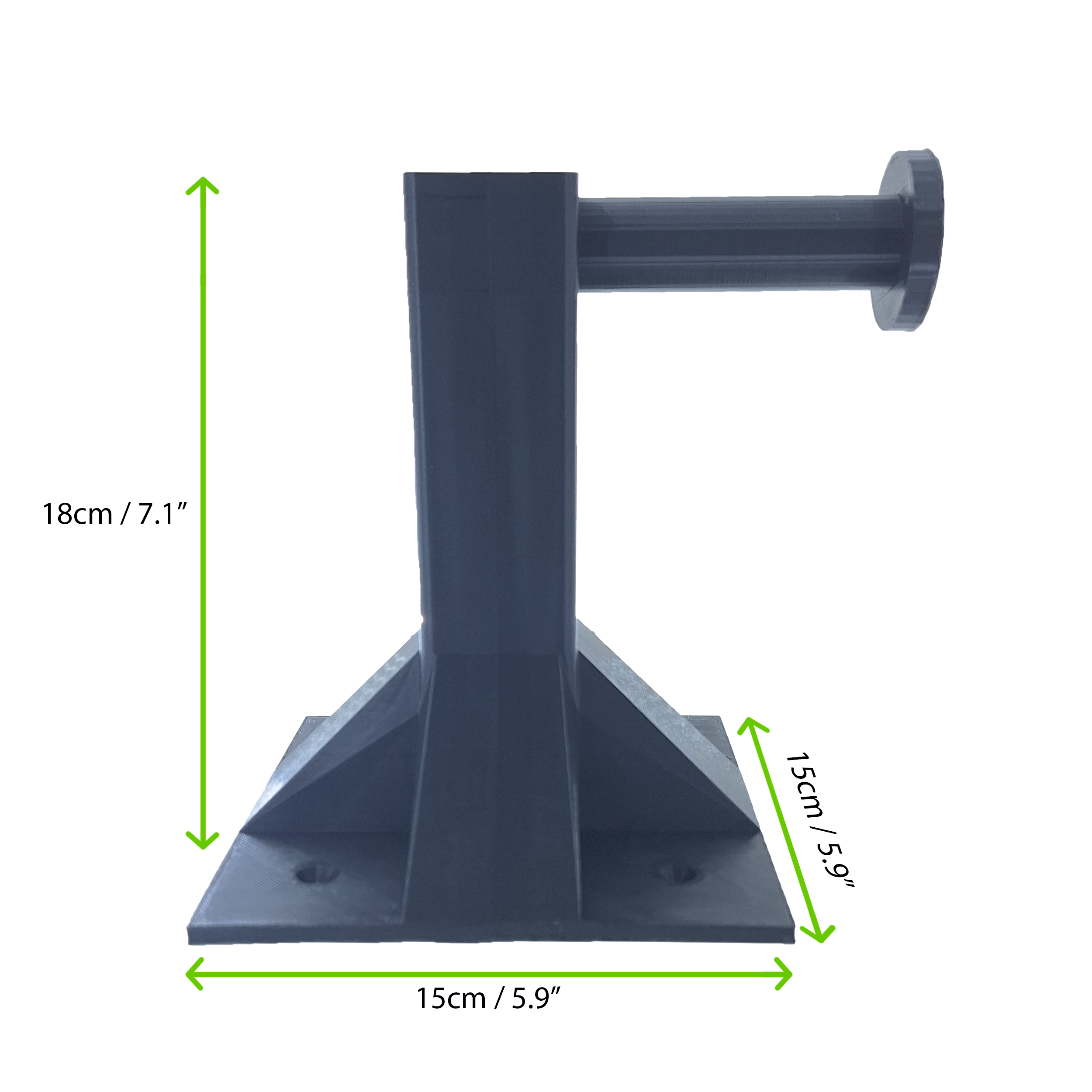 3D Filament Spool Holder Set - Dual Mounts & Interchangeable Attachments