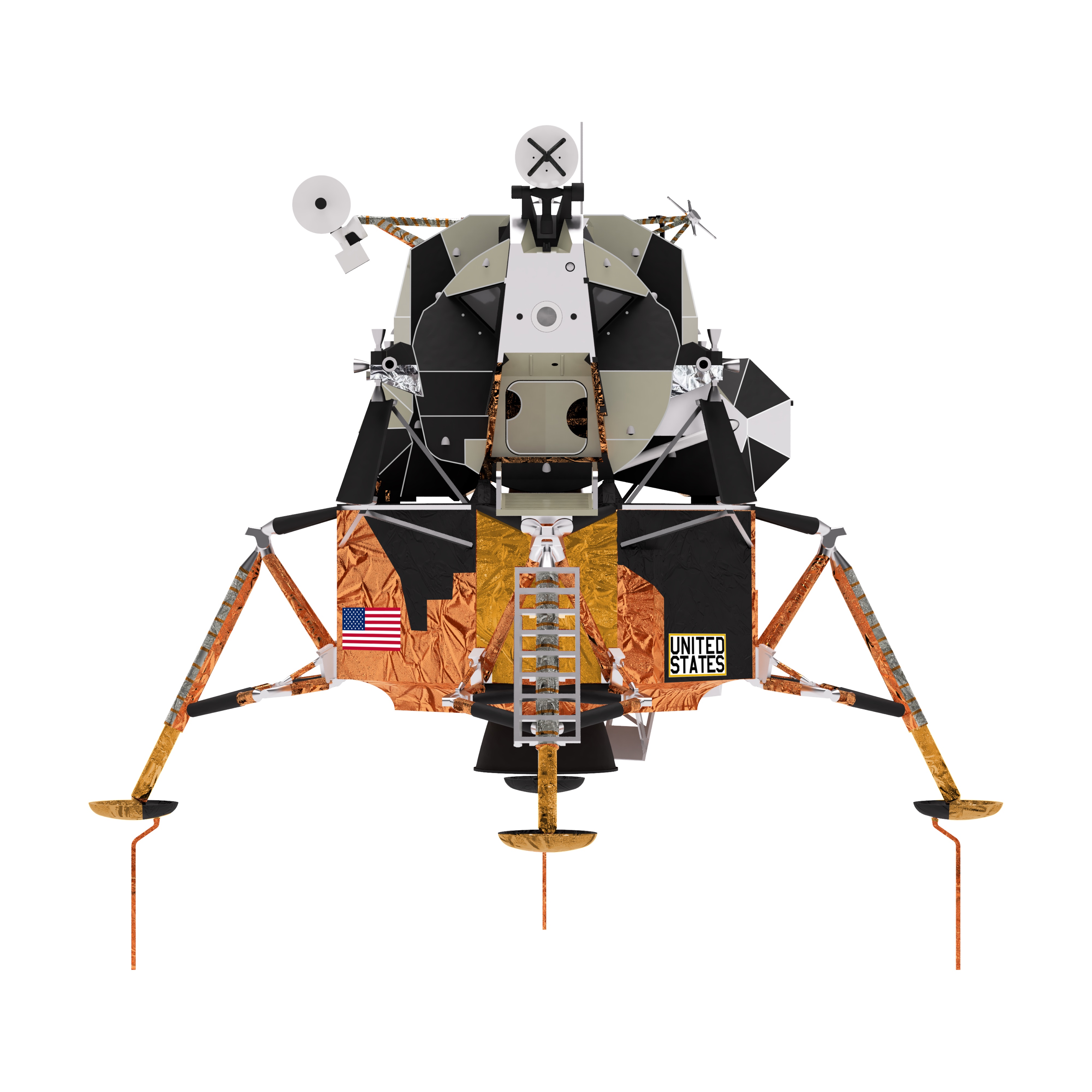 Apollo Lunar Module 1:32 (Moon Lander)