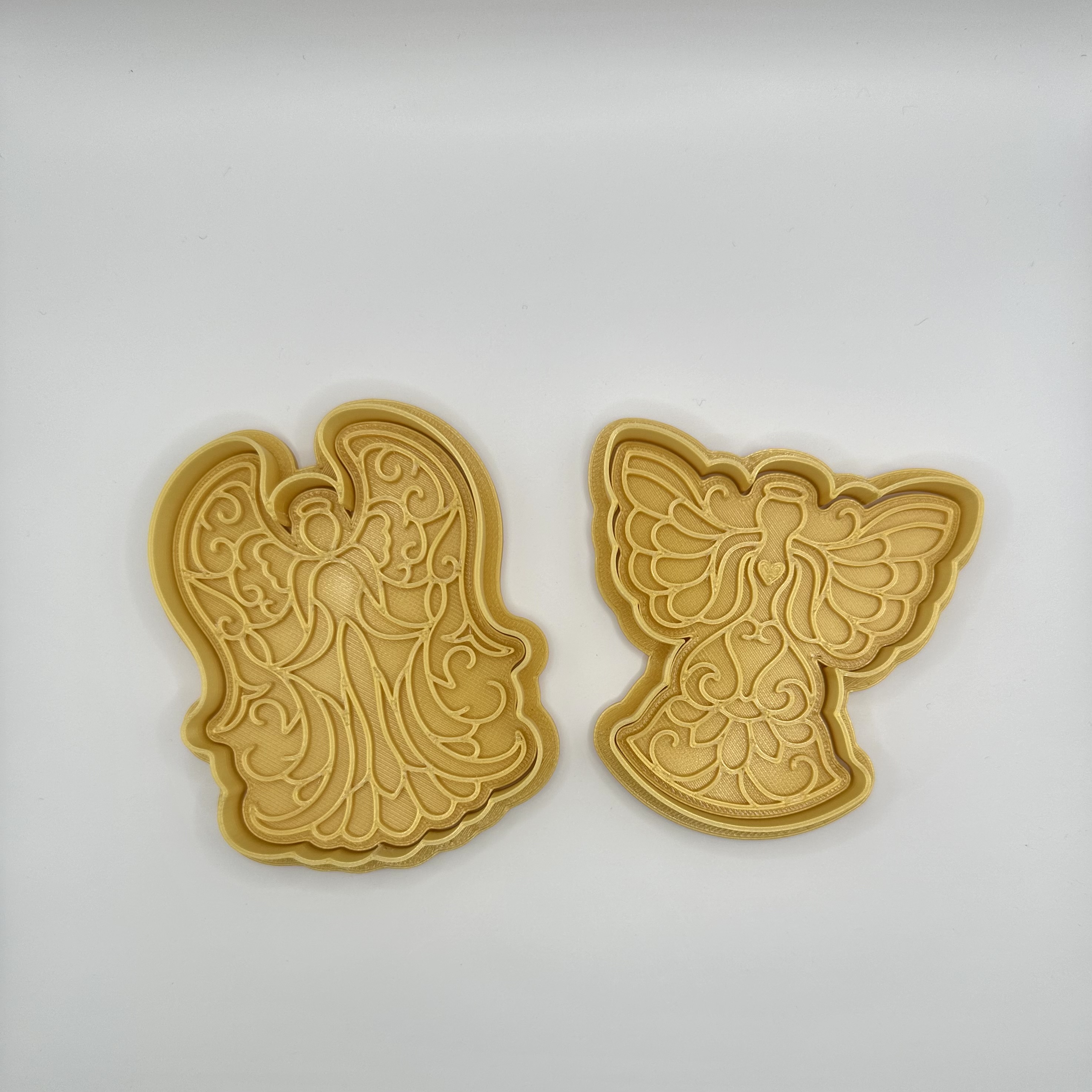 Christmas angels cookie cutter / stamp