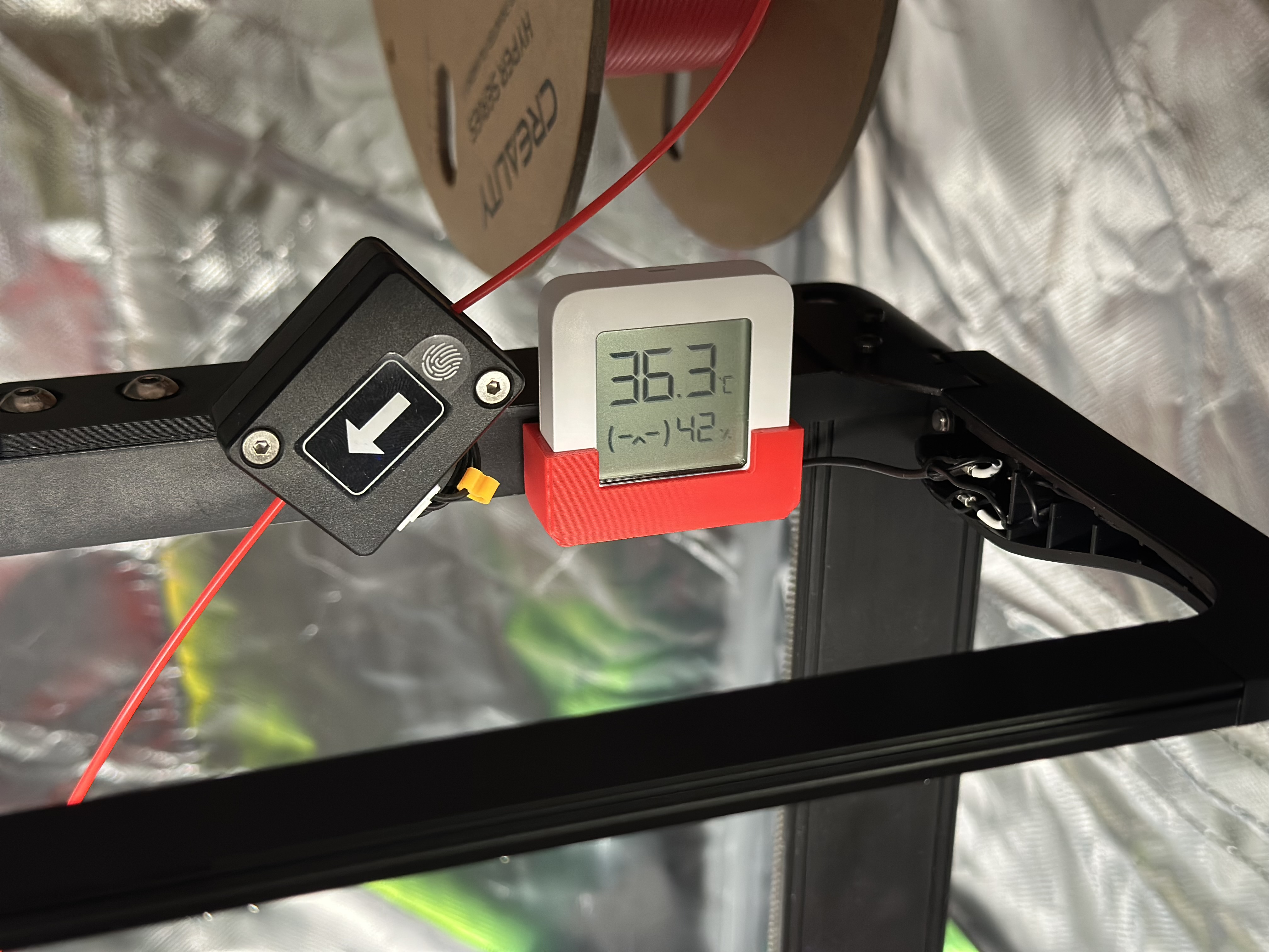 Xiaomi Mi Temperature and Humidity Monitor 2 Ender 3 v3 ke top holder