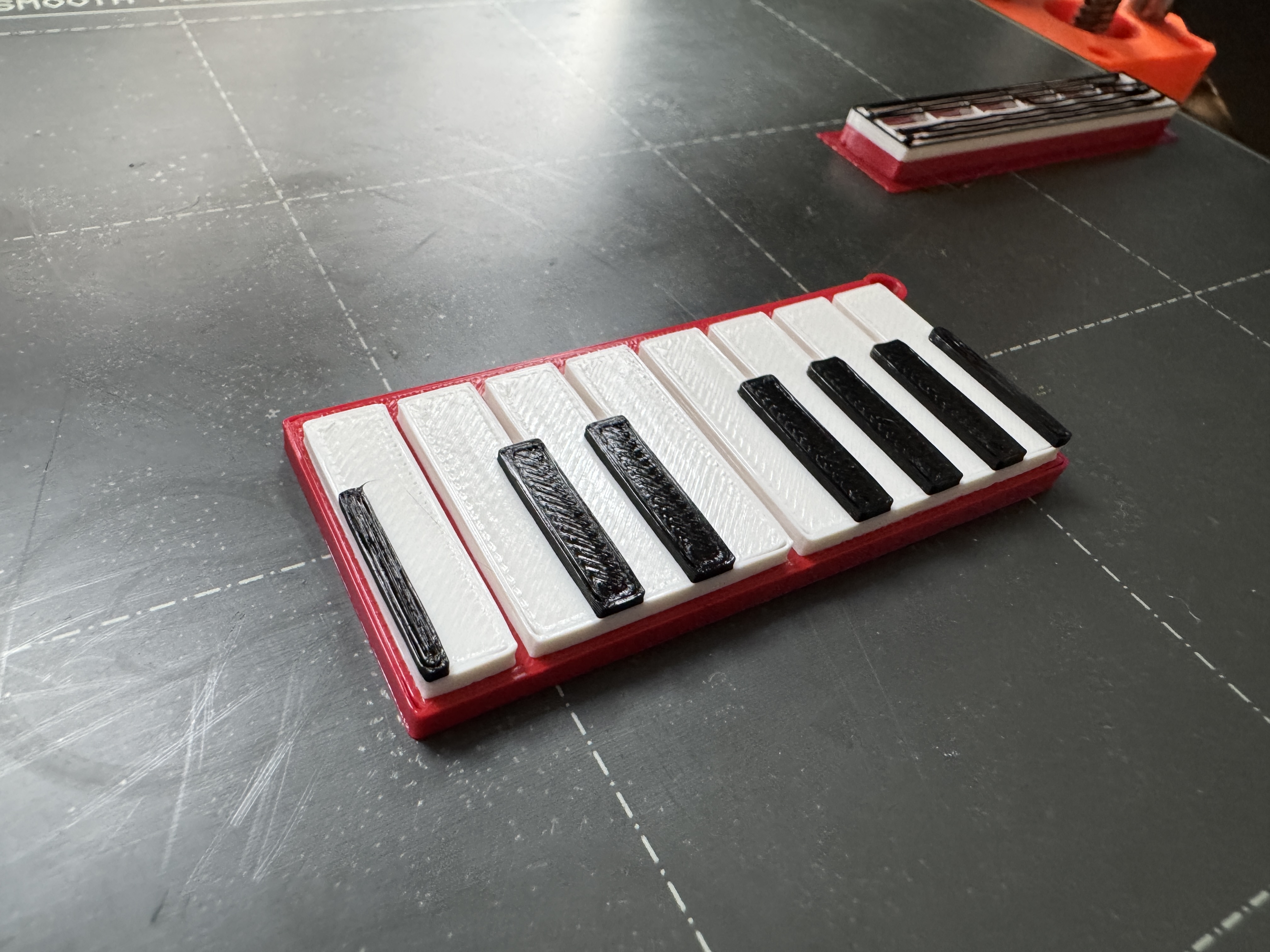 Piano Keychain