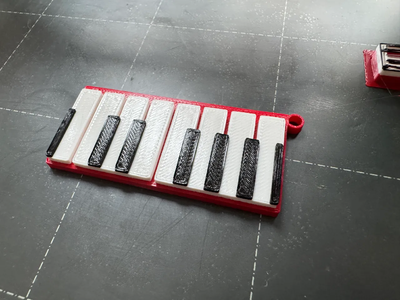 Piano Keychain by Kamil_F | Download free STL model | Printables.com