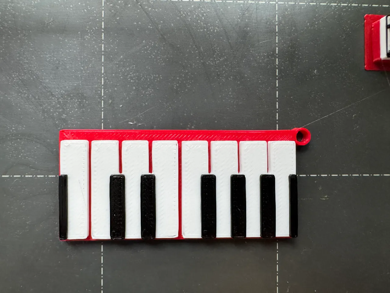 Piano Keychain by Kamil_F | Download free STL model | Printables.com