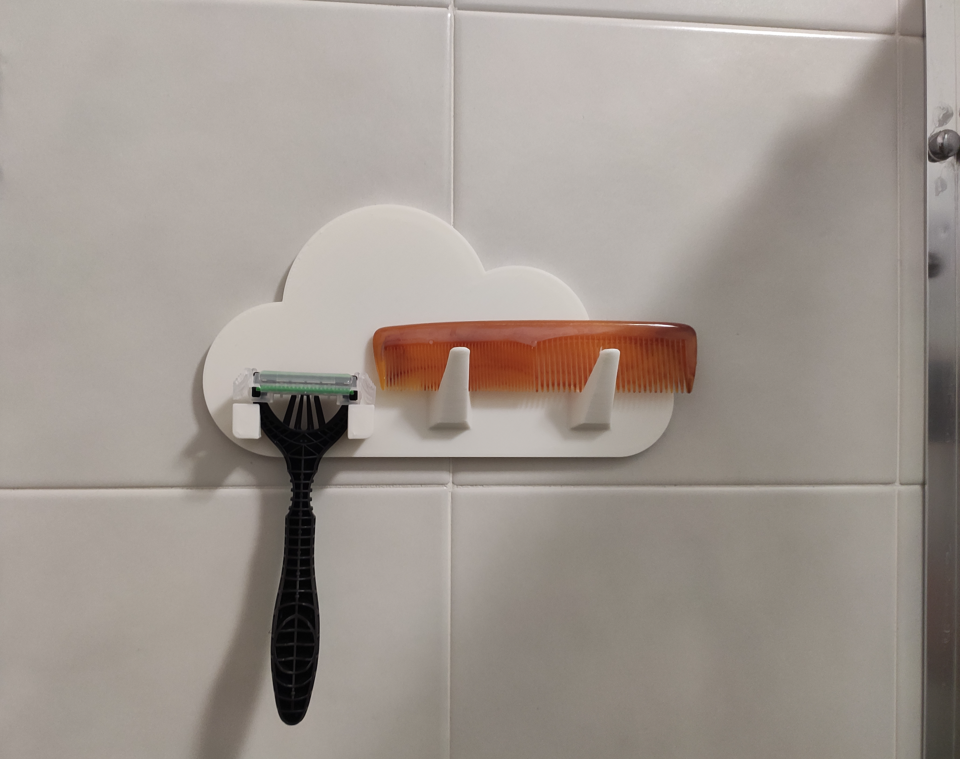 Miniatura 2 do modelo 3D Shower hooks/Hangers - Cloud