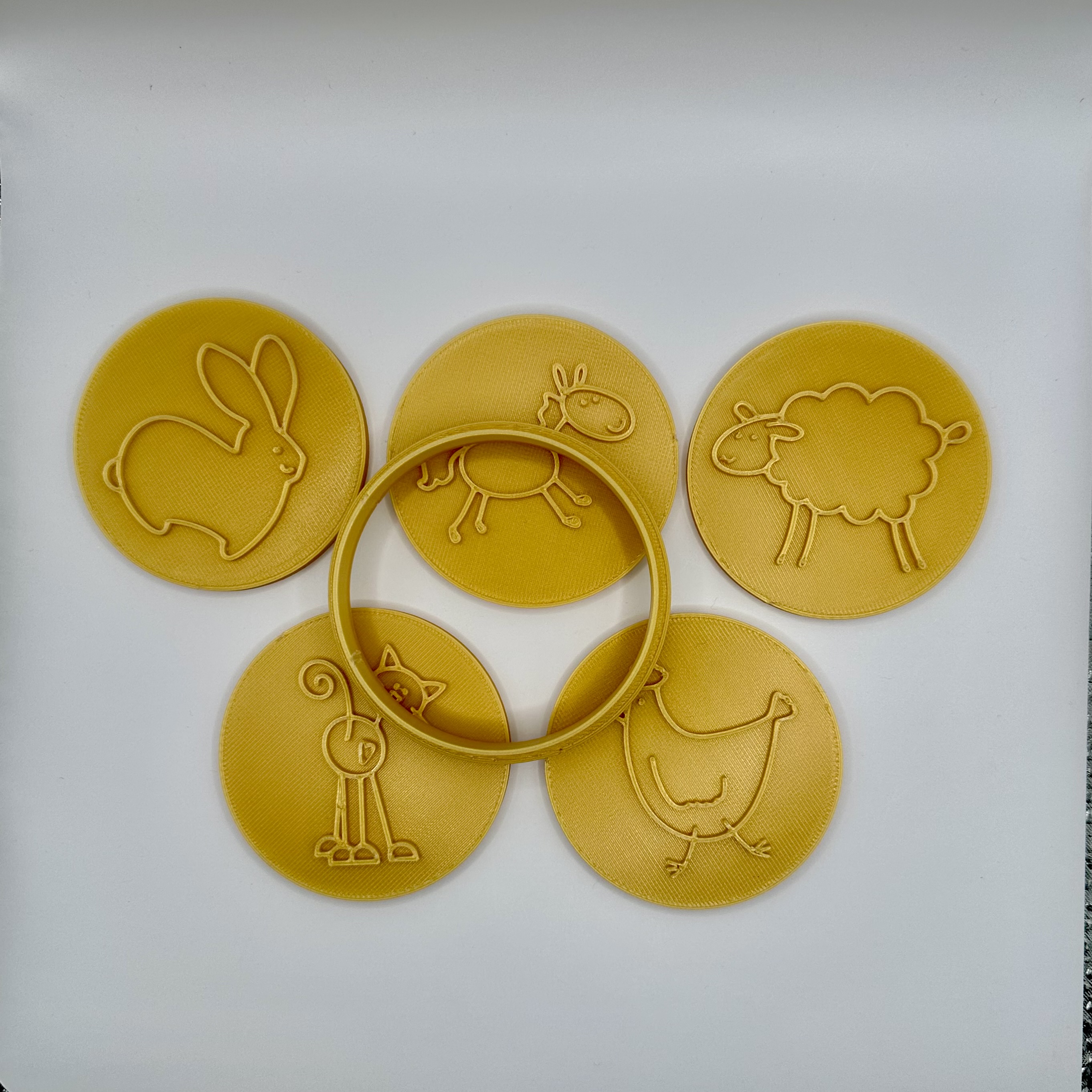 Animals cookie cutter / stamp — miniatura 2