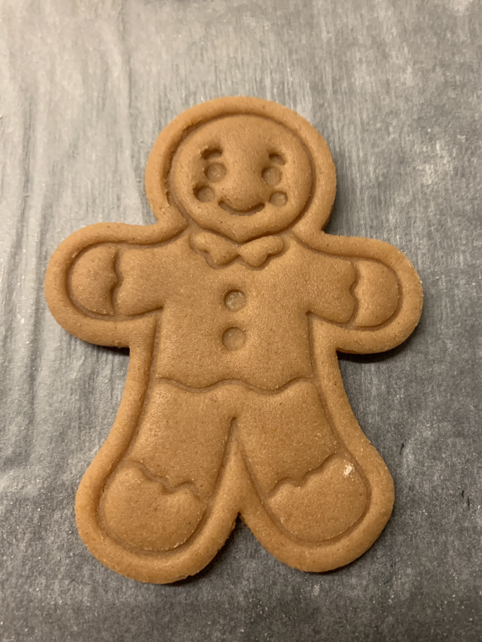 Miniatura 3 do modelo 3D Gingerbread man 2 cookie cutter