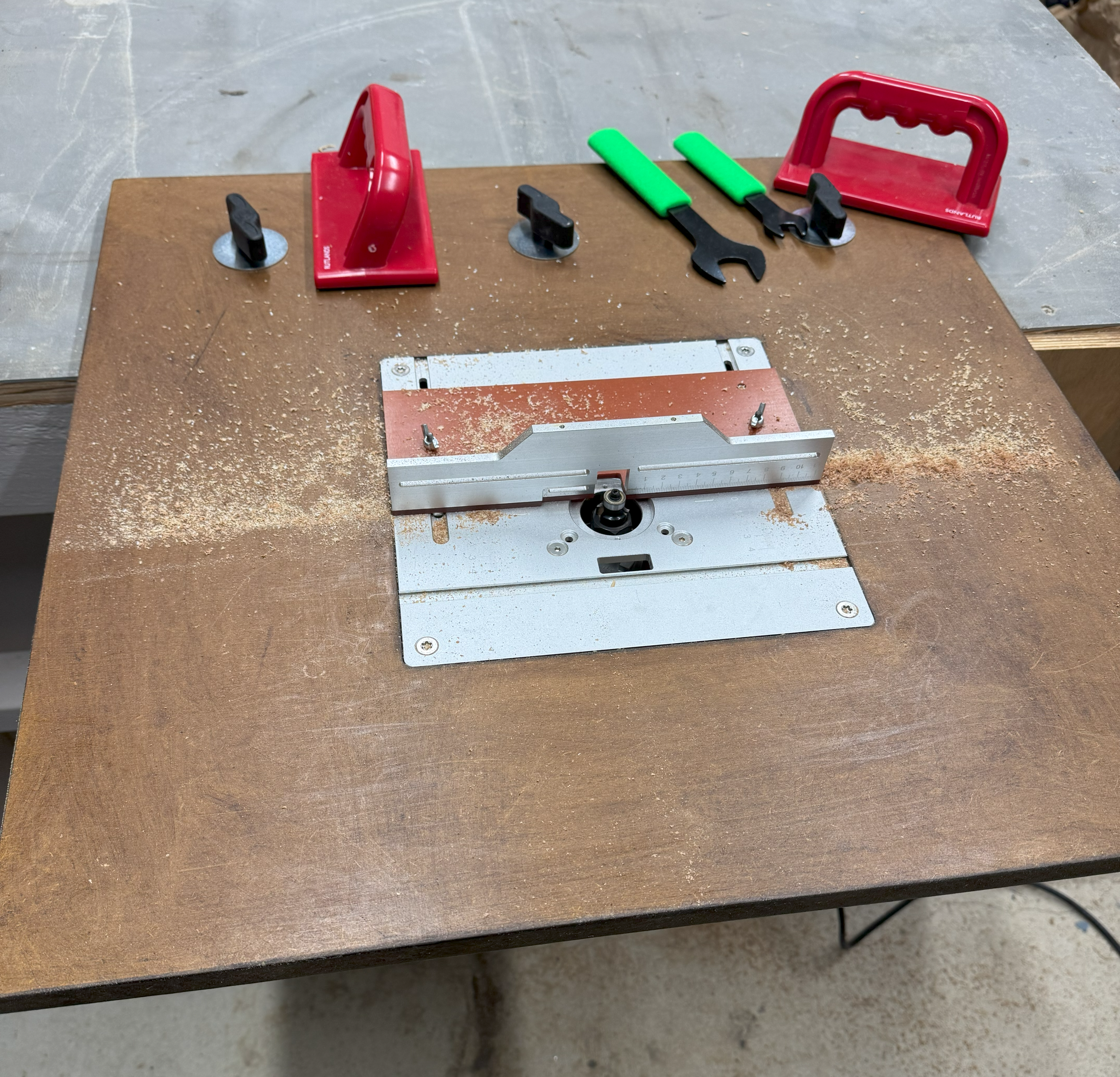 Router Table Levelling Mounts for Temu/Aliexpress etc. Router Table Insert