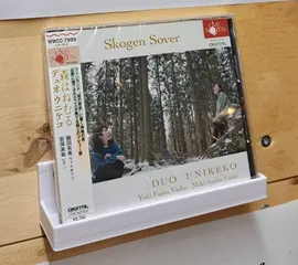 CD rack for wall-mounting