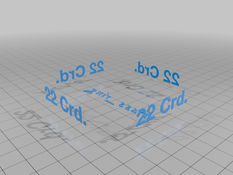 22 Creedmoor Stacking Loading Block by brass_ring | Download free STL ...