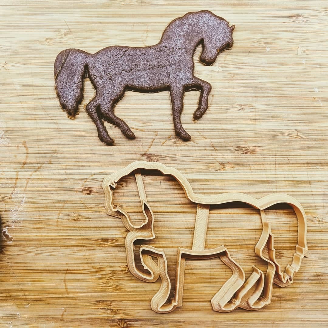 Canter Horse cookie cutter