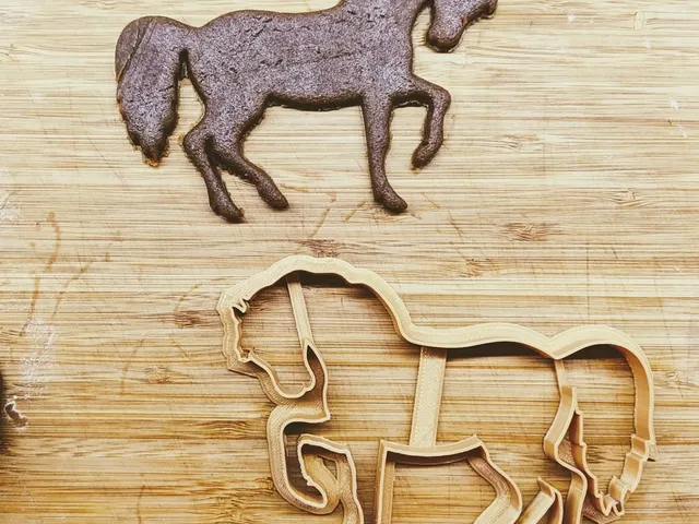 Canter Horse cookie cutter