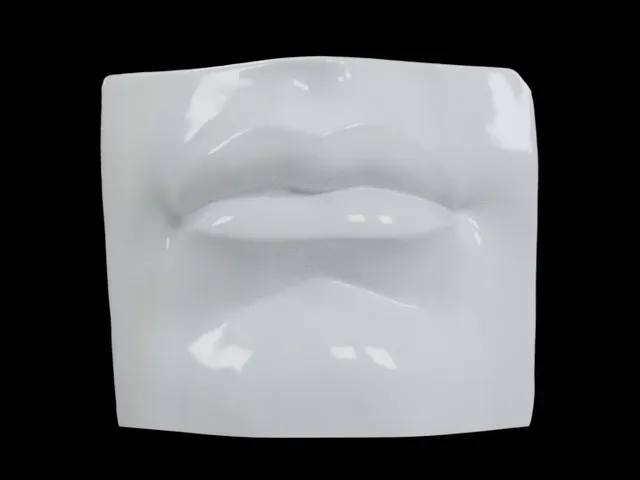 Mouth of Michelangelo's David