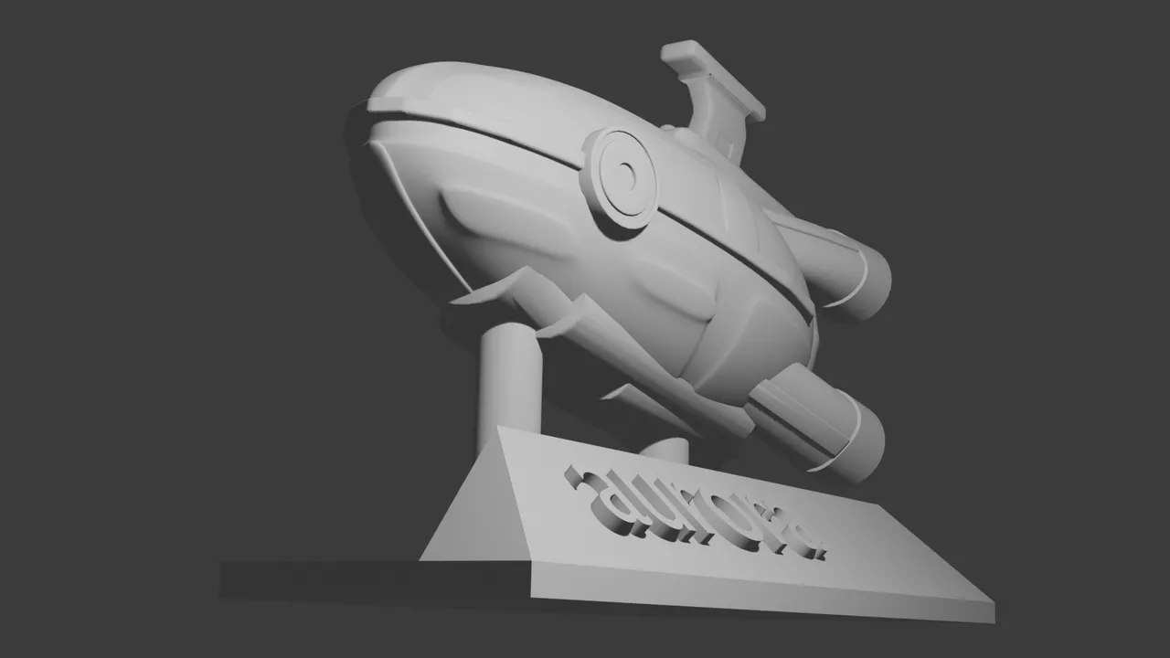 aurora from subnautica (corrected) by premaster | Download free STL ...