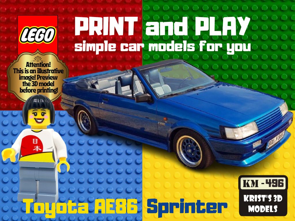 LEGO Toyota AE86 Sprinter