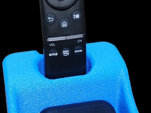 Minimalist tv remote caddy
