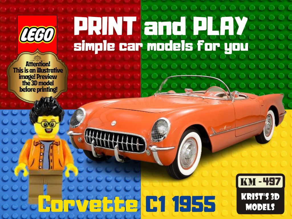 LEGO Chevrolet Corvette C1 1955