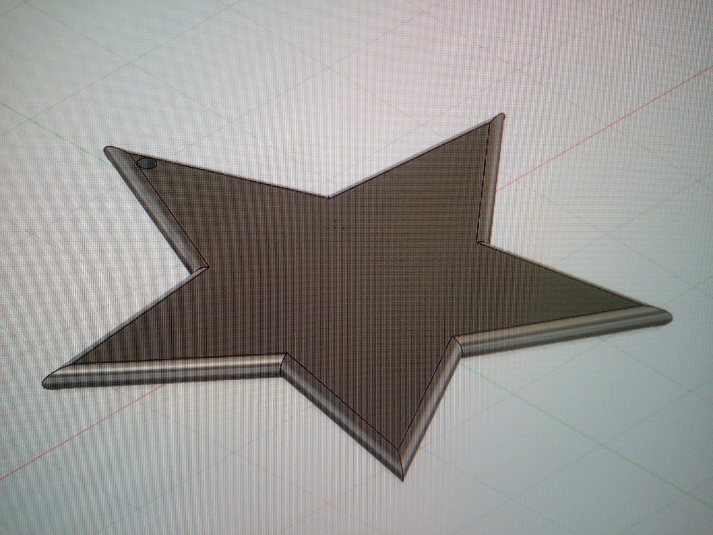 hvězdná ozdoba - star ornament — miniatura 2