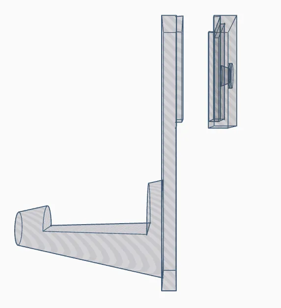 Wall Hook by Mario C | Download free STL model | Printables.com