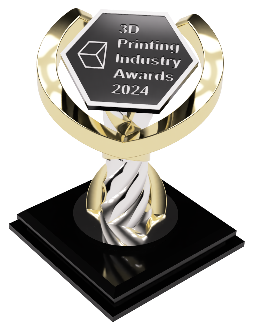 3D Print Industry Awards 2024 Trophy 2