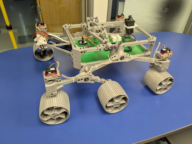 Sawppy Six-Wheel Mars Rover (Rocker-Bogie)
