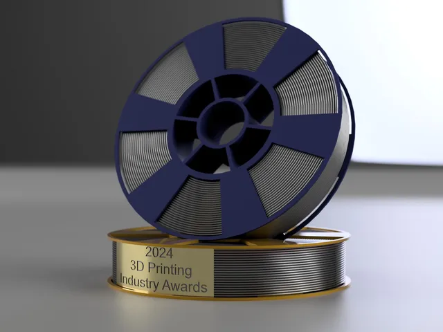 2024 3D Printing Industry Awards trophy