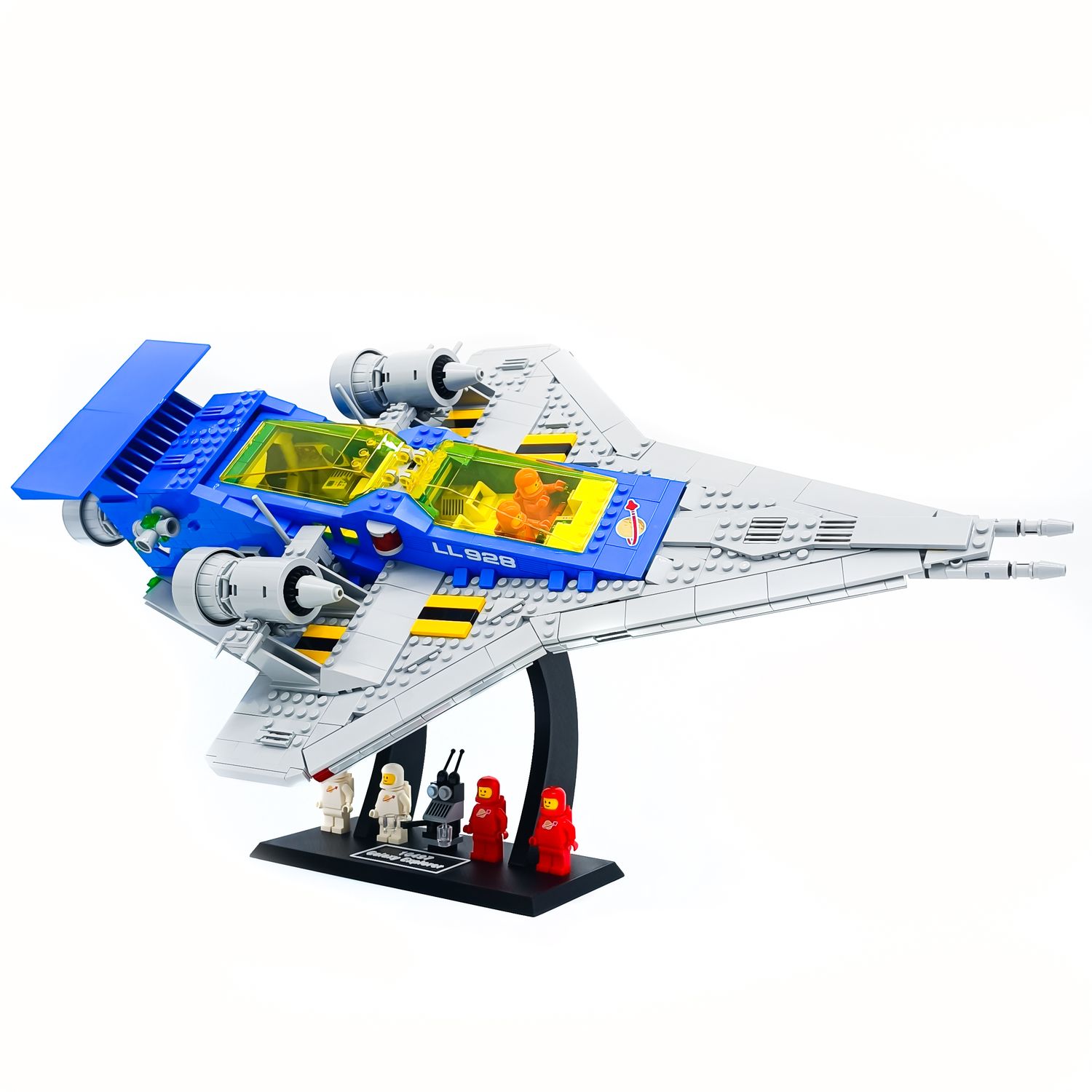 Display Stand for LEGO ICONS 10497 Galaxy Explorer