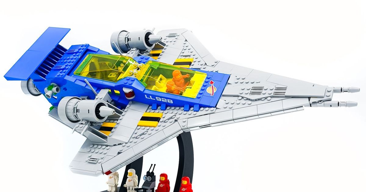 Display Stand for LEGO ICONS 10497 Galaxy Explorer by
