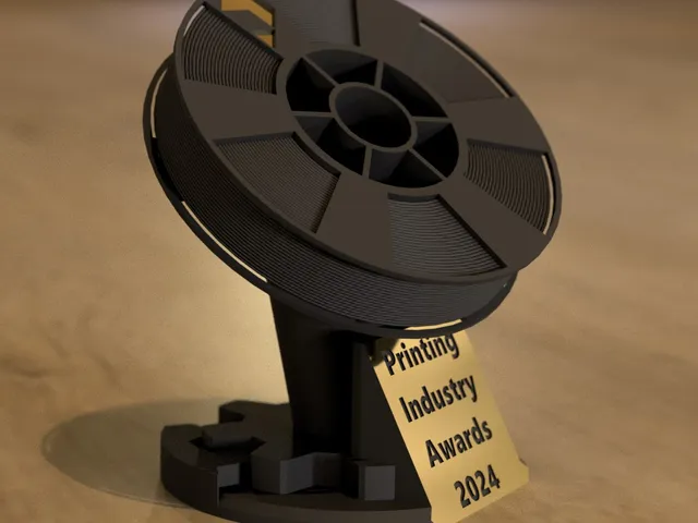 2024 3D Printing Industry Awards trophy