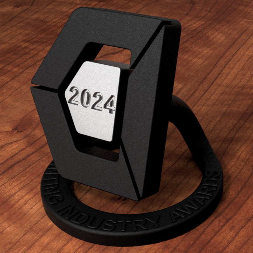 3D Printing Industry Awards 2024 Trophy