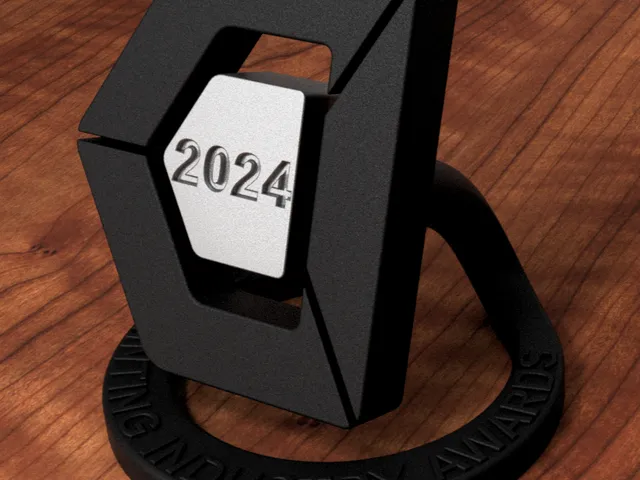 3D Printing Industry Awards 2024 Trophy