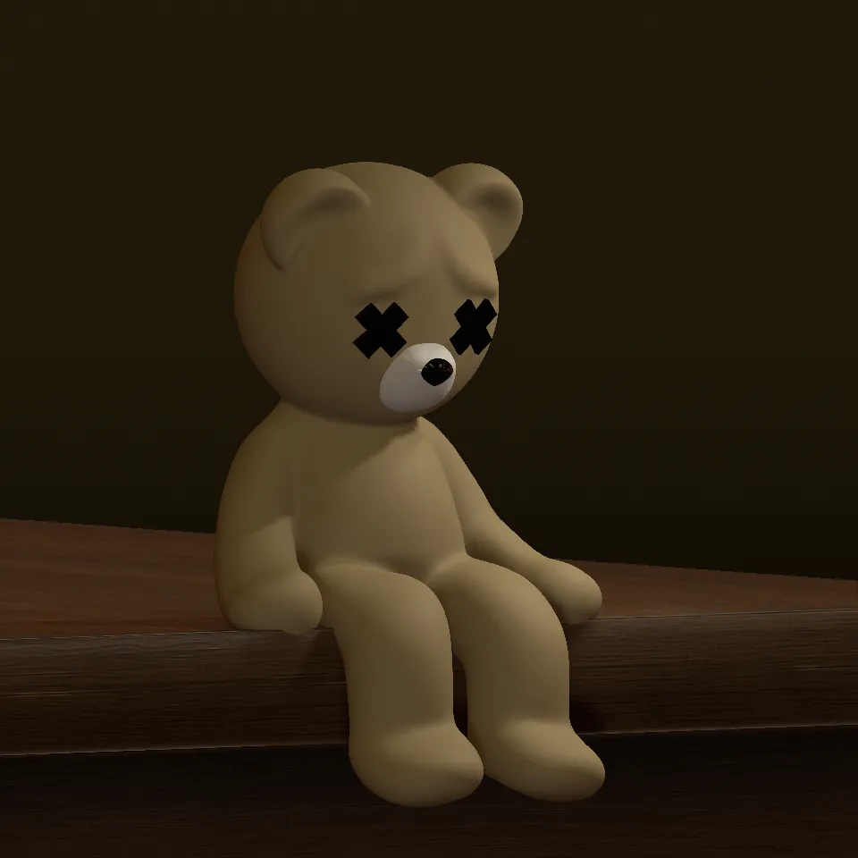 Sitting bear by Hold Ctrl | Download free STL model | Printables.com