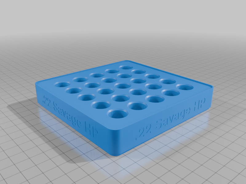 .22 Savage HP Vase Mode Stacking Loading Block