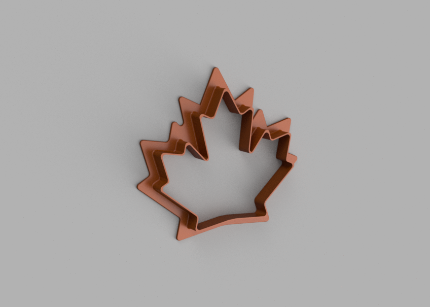 Maple Leaf Cookie Cutter
