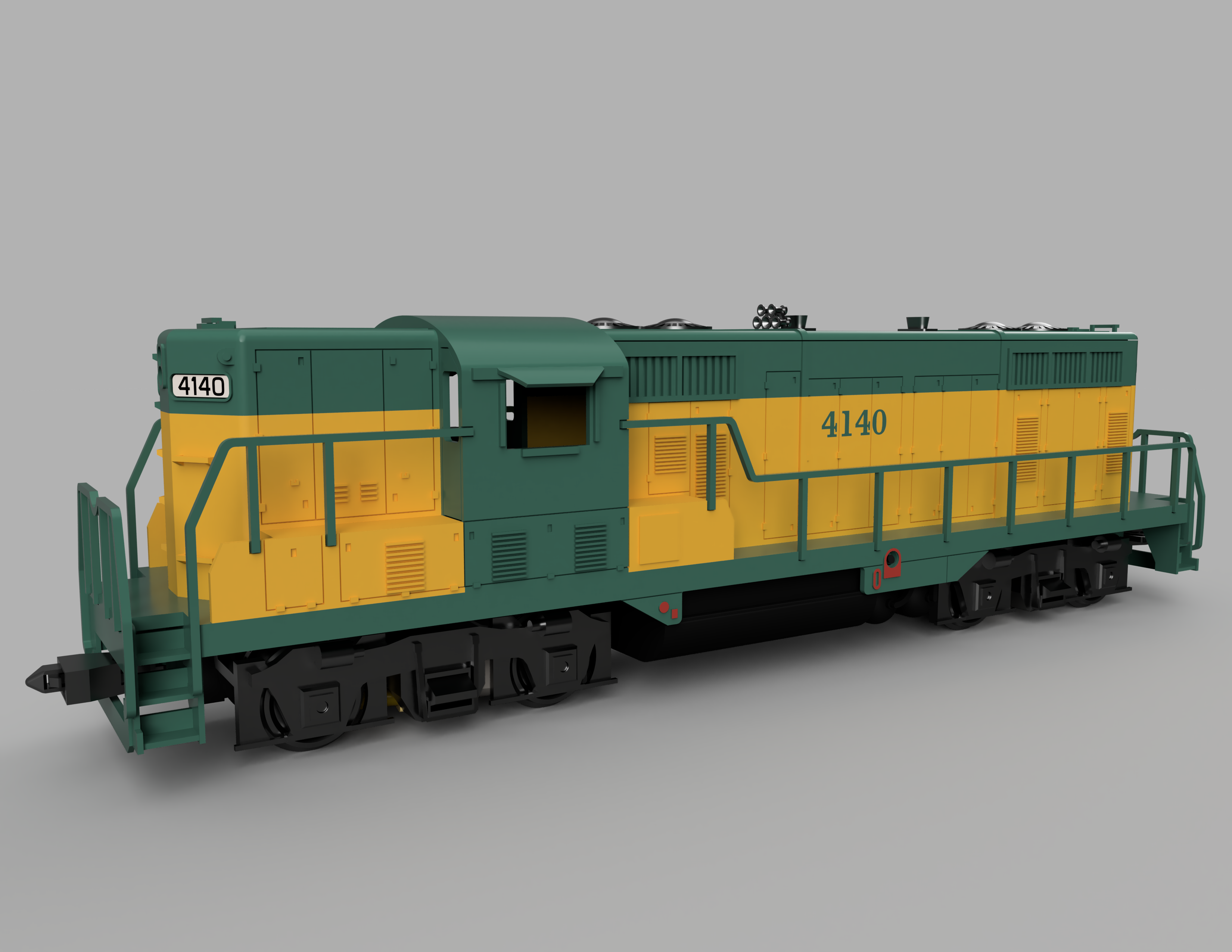 GP7 Locomotive Body - AMS Chicago North Western Livery