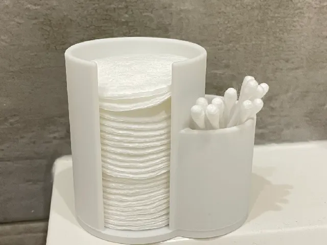 Cotton pad holder
