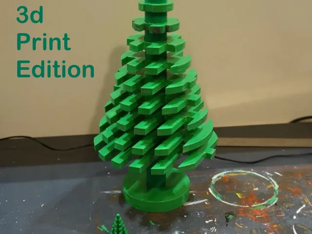Big LEGO  Christmas tree (3d printer edition)