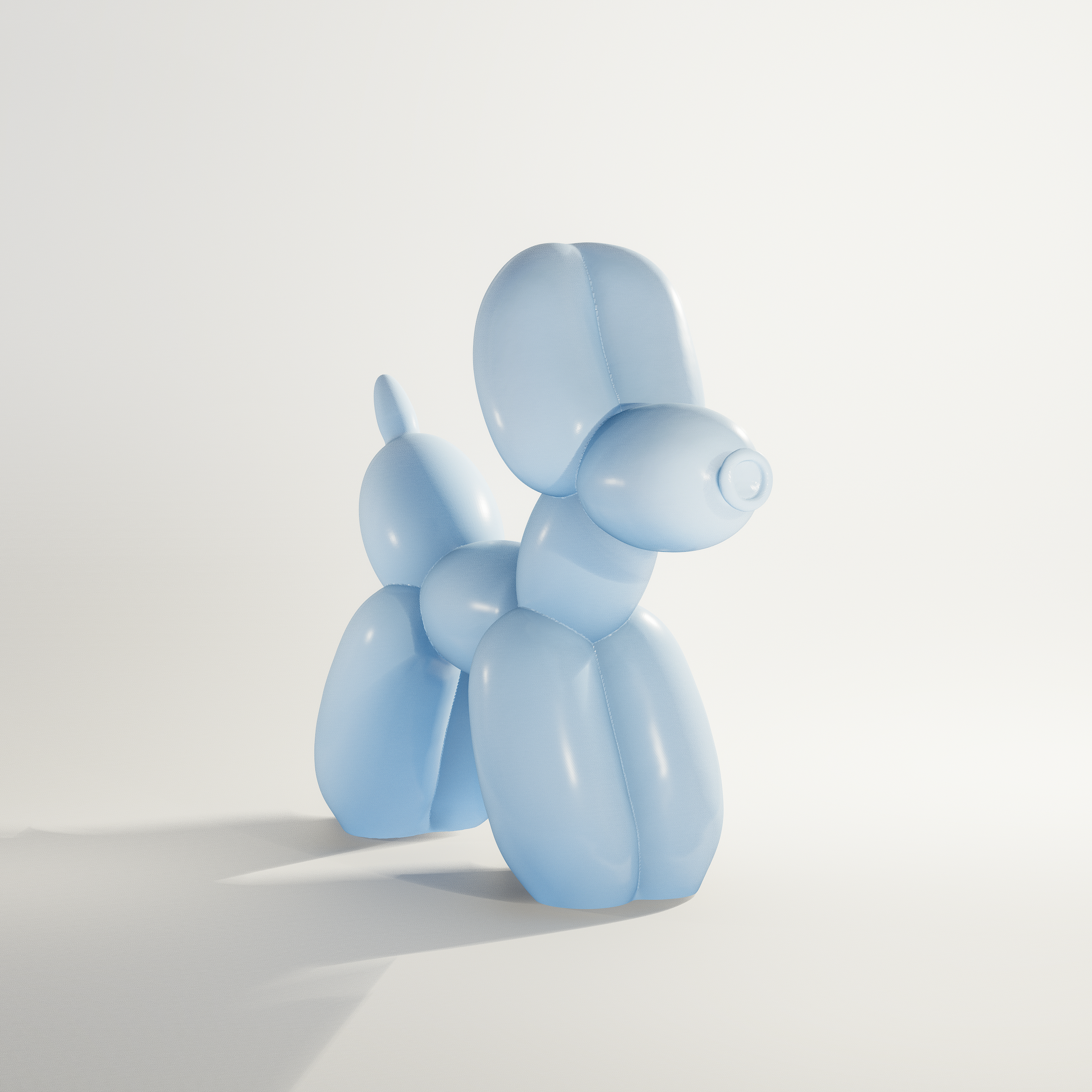 Miniatura 3 do modelo 3D Balloon dog