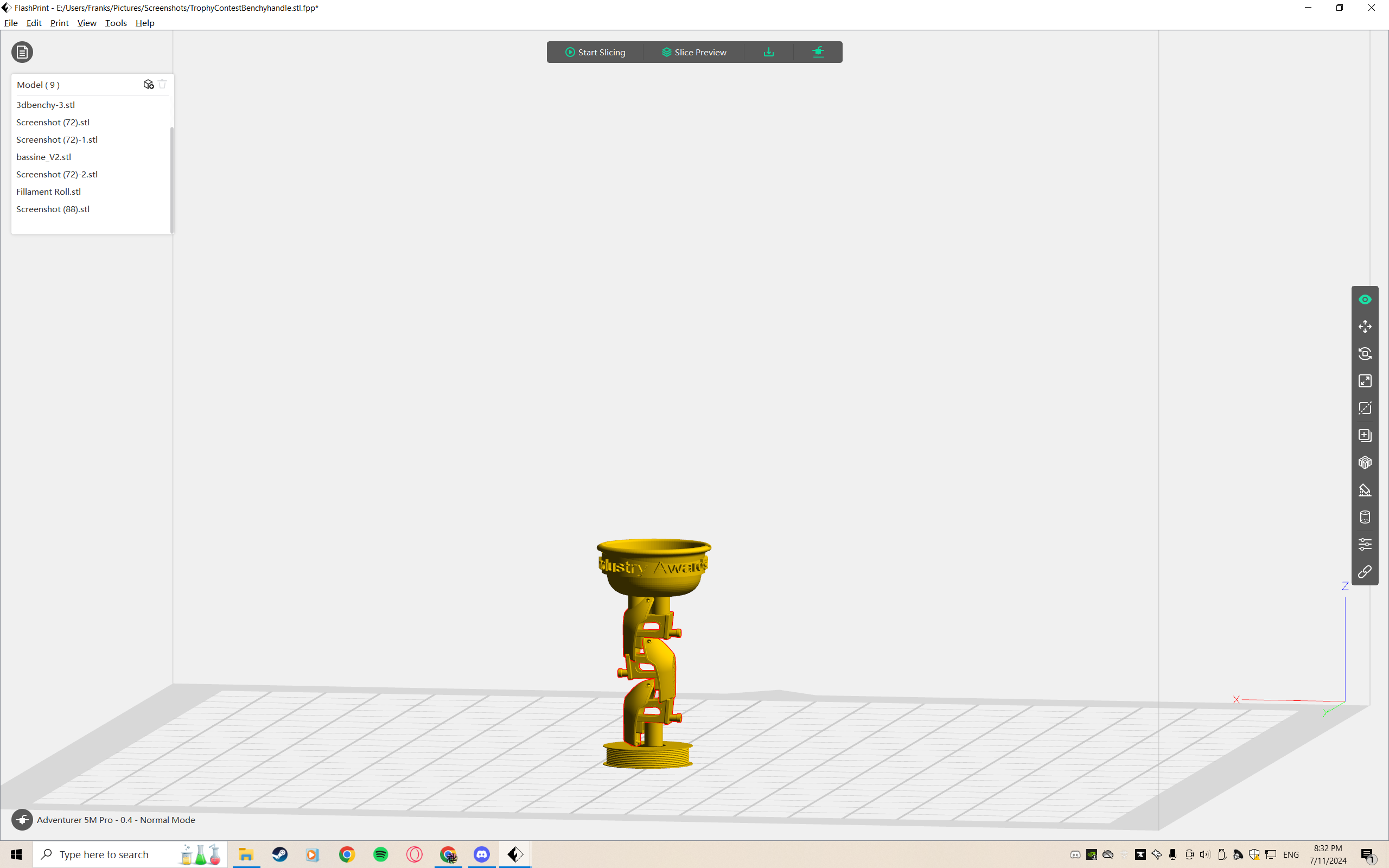 2024 3D Printing Industry Award.