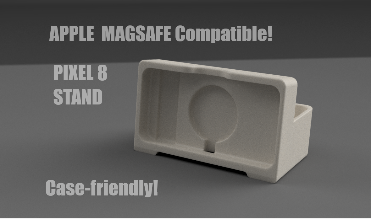 Pixel 8 magsafe, case-friendly charging stand