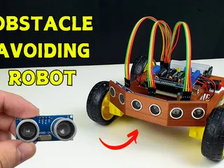Obstacle Avoiding Robot using 3 ultrasonic Sensors by Callmelee ...