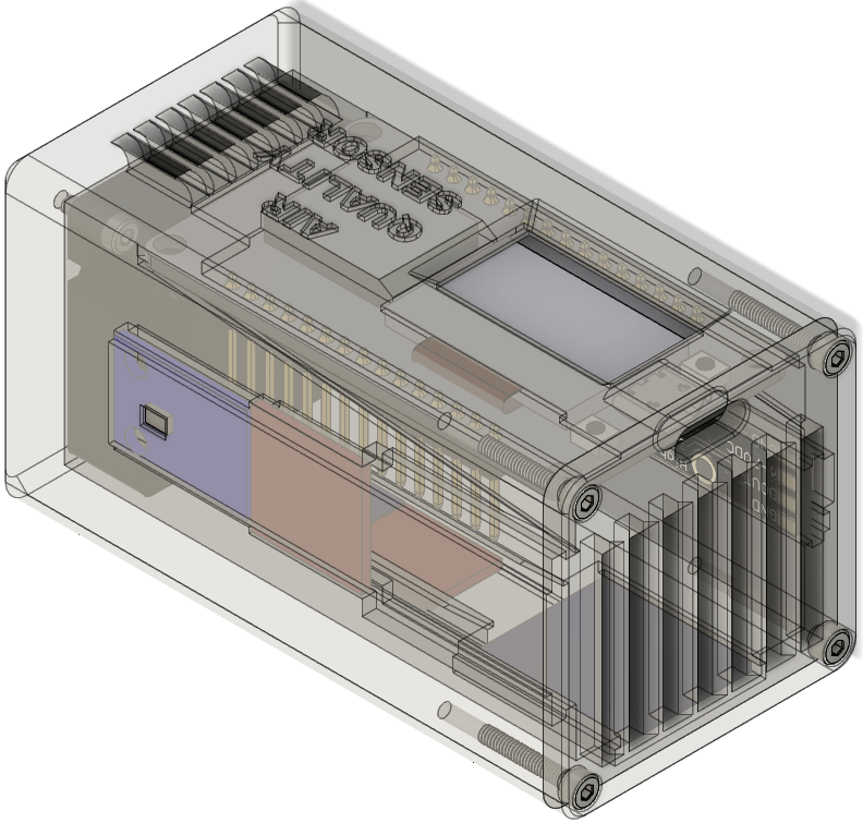 ESP8266 / ESPhome Air quality monitor