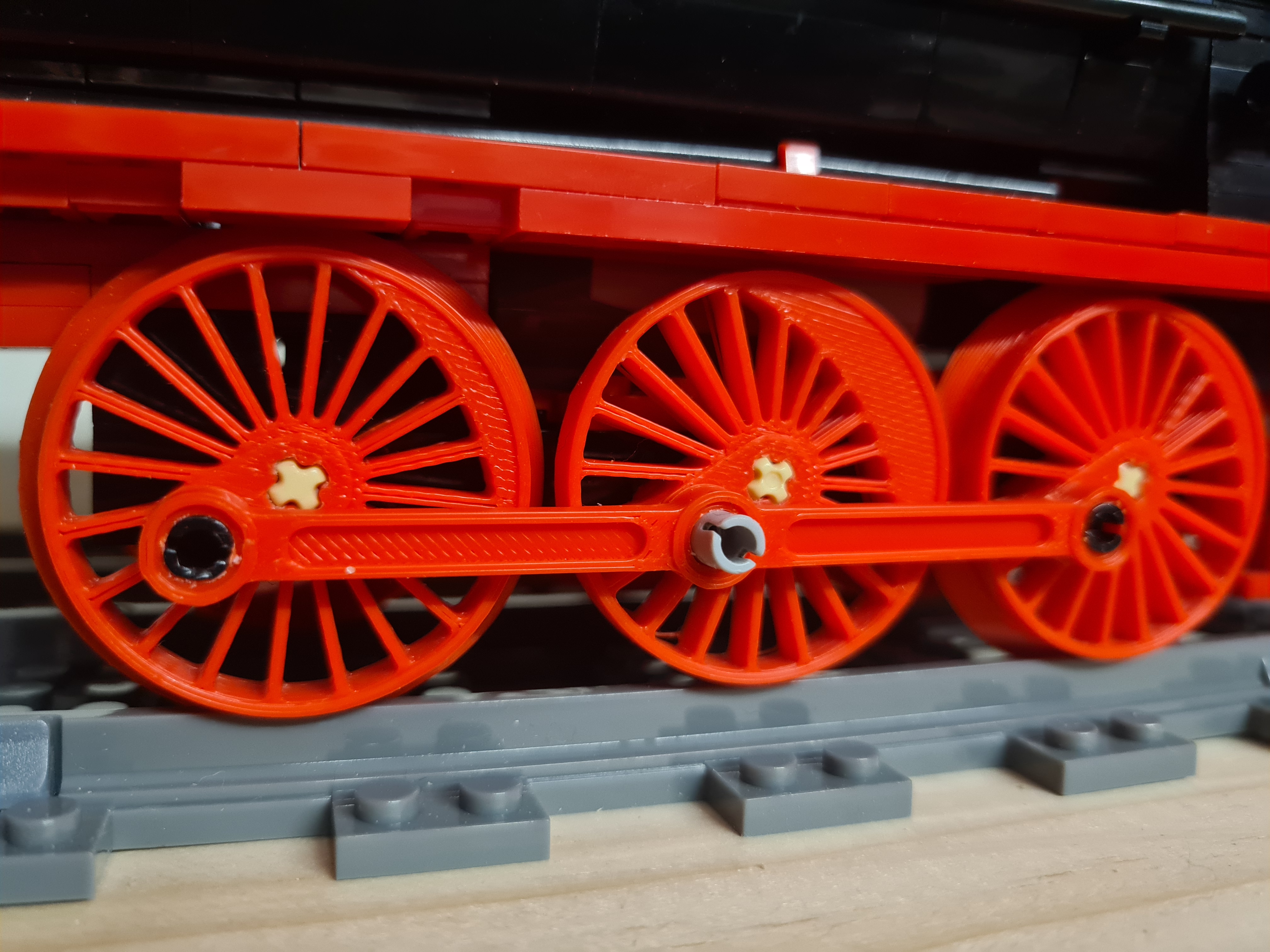 Lego Steam train connecting rods — thumbnail 2