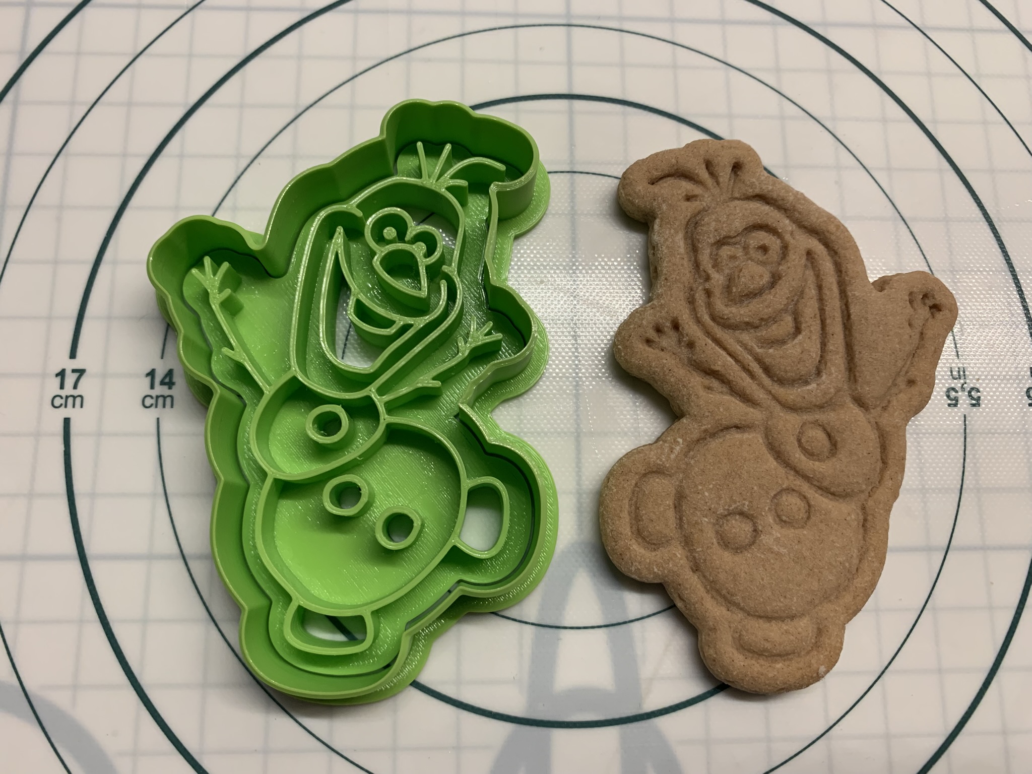 Olaf cookie cutter
